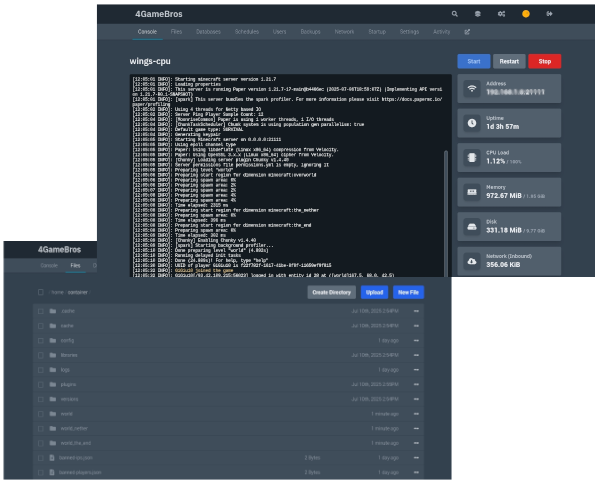 Pannello di Controllo